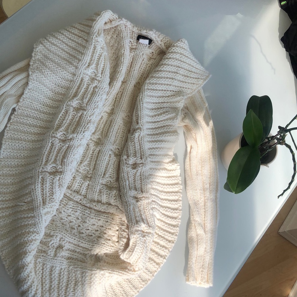Woollen cardigan